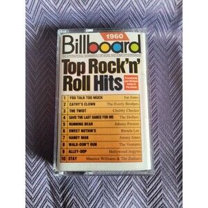 Billboard Top Rock'n'Roll Hits: 1960  By Various Artists Music Cassette VTG